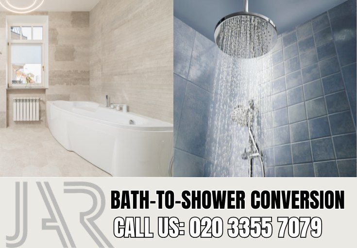 Bath to Shower Conversion by Belgravia Bathroom Fitters