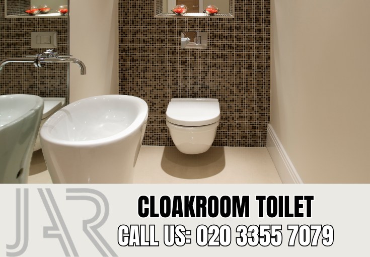 Cloakroom and Downstairs Toilet Installation by Belgravia Bathroom Fitters