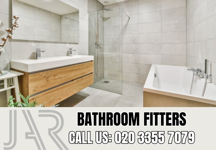 Bathroom installation in Motcomb Street