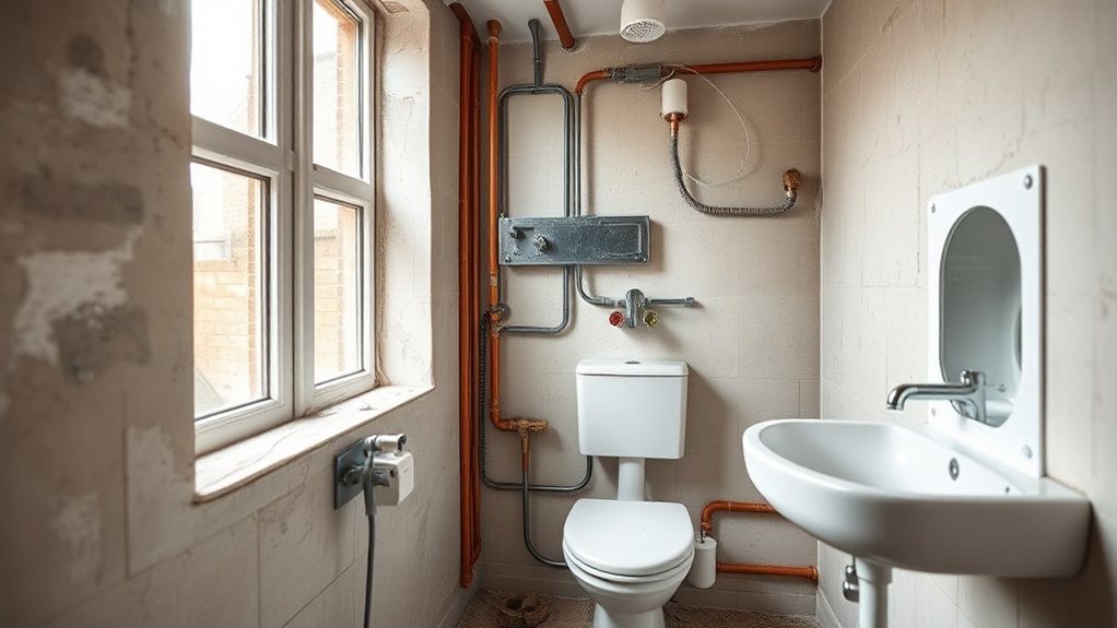 Bathroom Plumbing and Electrics in Belgravia